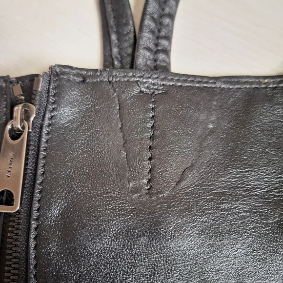 ✨Celine Gusset Cabas Tote Black Leather - Picture 5 of 13